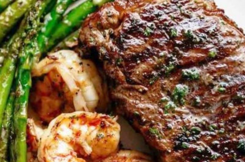 garlic butter grilled steak and shrimp a juicy flavor packed recipe