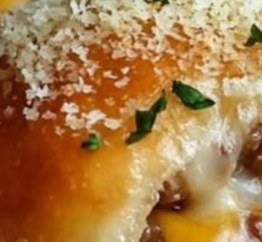 garlic parmesan cheeseburger bombs cheesy flavorful and irresistible