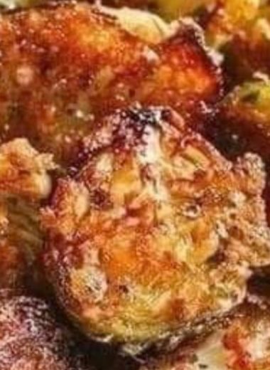 garlic parmesan roasted brussels sprouts easy crispy and flavorful side dish