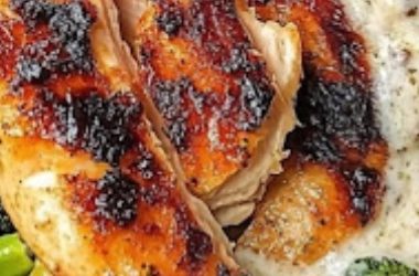 grilled chicken and broccoli bowls with creamy garlic sauce a wholesome and flavorful meal