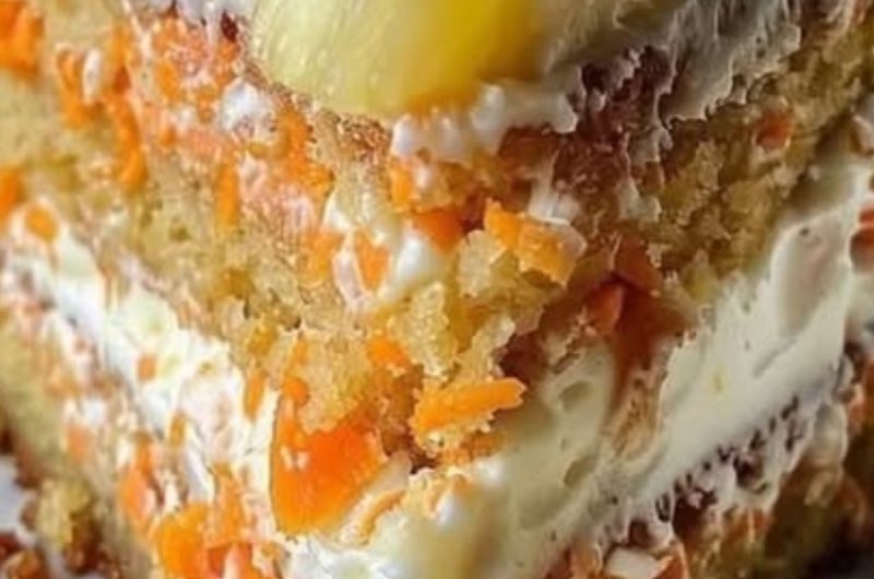 hawaiian pineapple carrot cream cake a tropical twist on a classic favorite