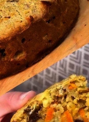 healthy baked oatmeal with carrots and fruits a nutritious breakfast recipe
