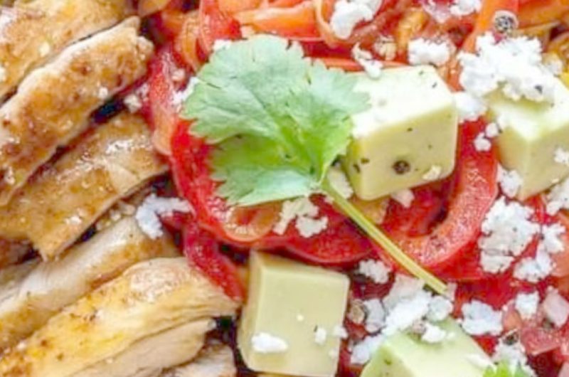 healthy chicken quinoa burrito bowls with corn salsa easy meal prep recipe