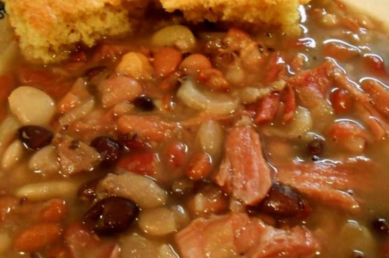 hearty 15 bean soup with ham a comforting and nutritious meal