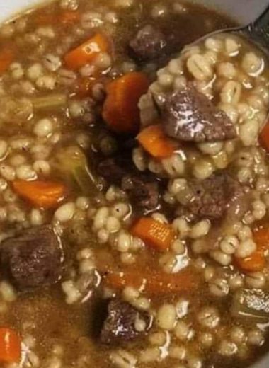 hearty beef and barley soup recipe comforting and nutritious 1
