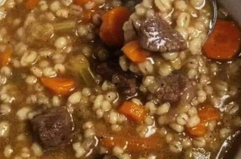 hearty beef and barley soup recipe comforting and nutritious 1