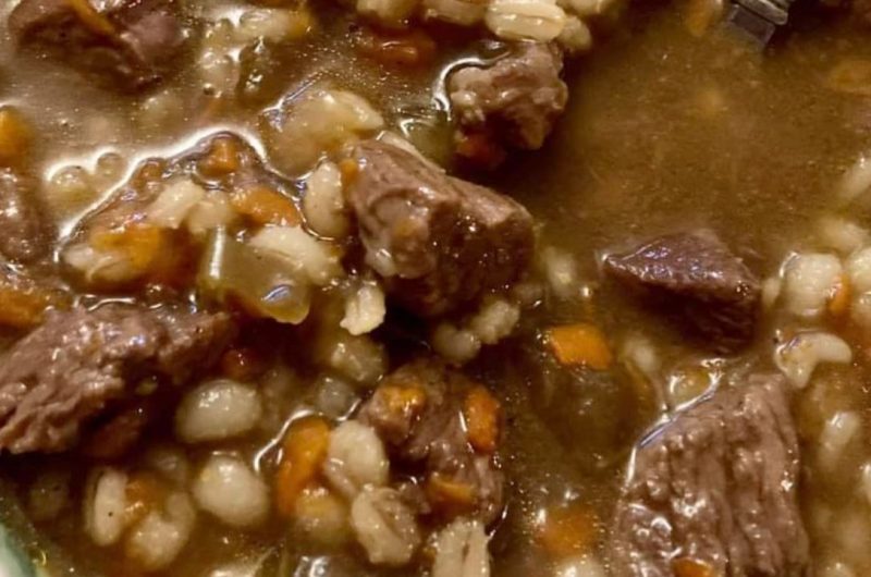 hearty beef and barley soup recipe comforting and nutritious