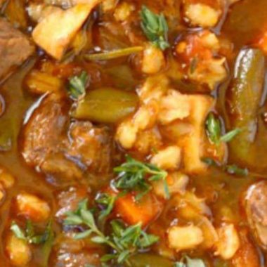 hearty beef barley soup recipe comforting nutritious and easy to make