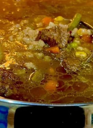 hearty beef barley vegetable soup recipe comforting and nutritious