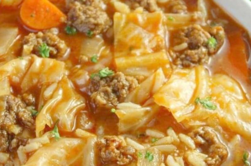 hearty cabbage roll soup recipe a comforting one pot meal 1