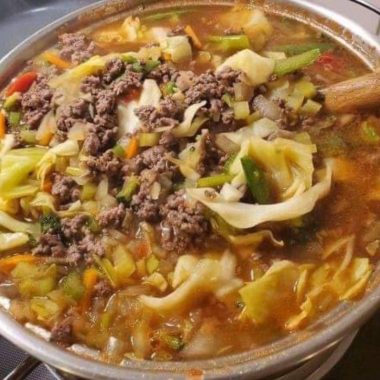 hearty cabbage roll soup recipe a comforting one pot meal