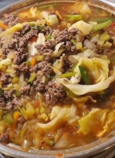 hearty cabbage roll soup recipe a comforting one pot meal