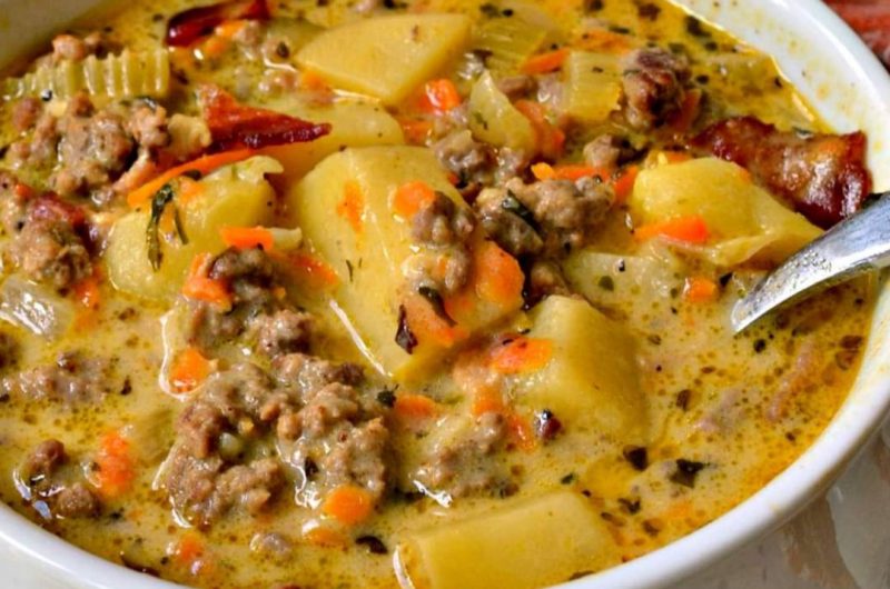 hearty cheeseburger soup recipe comfort food at its best