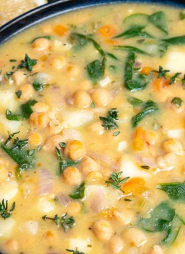 hearty chickpea potato soup a comforting vegan delight