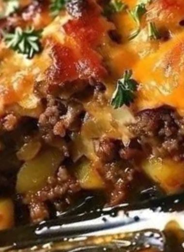 hearty cowboy stew with potatoes and meatloaf a family favorite recipe