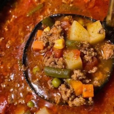 hearty hamburger vegetable soup a comforting family favorite