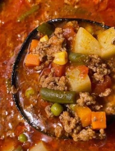 hearty hamburger vegetable soup a comforting family favorite