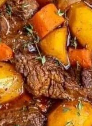 hearty homemade beef stew recipe comfort food at its best