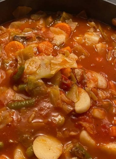 hearty homemade cabbage soup recipe easy healthy and delicious