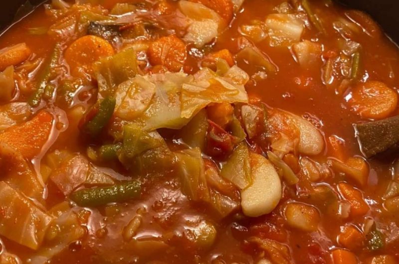 hearty homemade cabbage soup recipe easy healthy and delicious