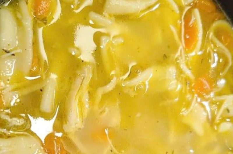 hearty homemade chicken noodle soup recipe comfort in a bowl