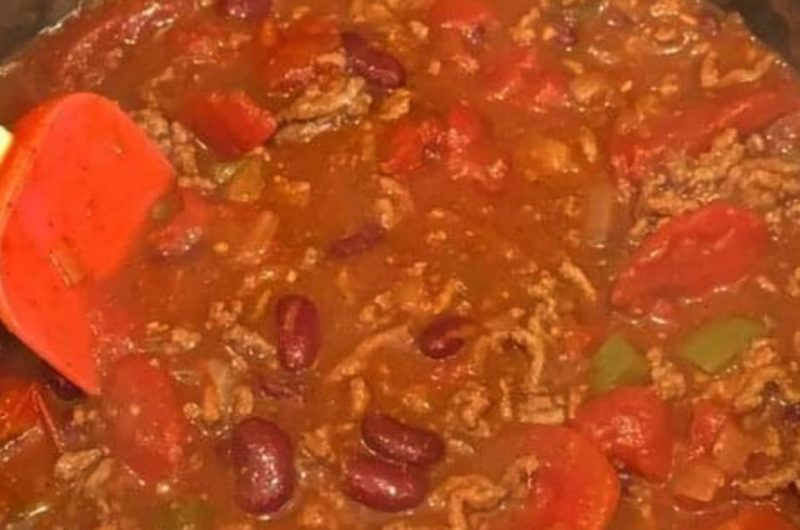 hearty homemade chili with mixed beans a comforting family favorite