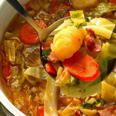 hearty irish bacon cabbage and potato soup recipe a cozy winter comfort food