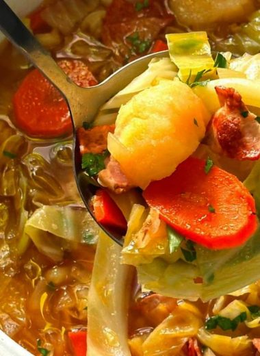 hearty irish bacon cabbage and potato soup recipe a cozy winter comfort food