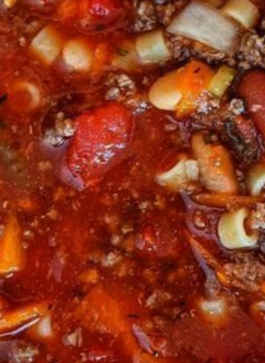 hearty pasta fagioli soup recipe a comforting italian classic