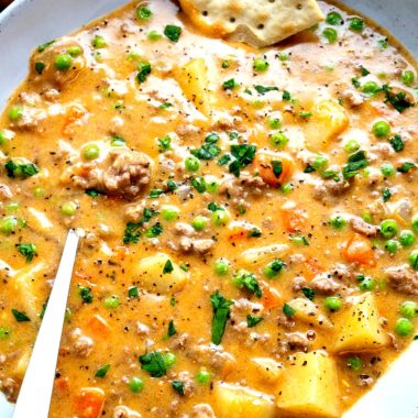 hearty shepherds pie soup recipe comfort in a bowl