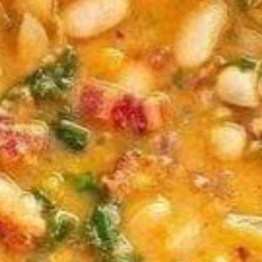 hearty slow cooker fire roasted tomato and white bean soup recipe