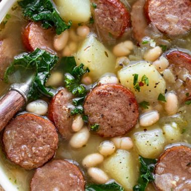 hearty smoked sausage and kale soup recipe easy comforting and healthy