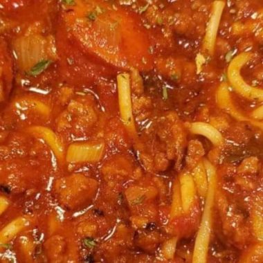 hearty spaghetti with sausage and ground beef a quick and easy family favorite