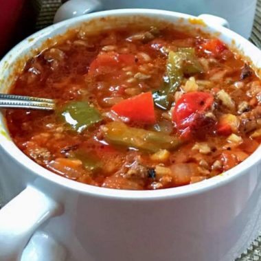hearty stuffed pepper soup recipe a comforting one pot meal 1