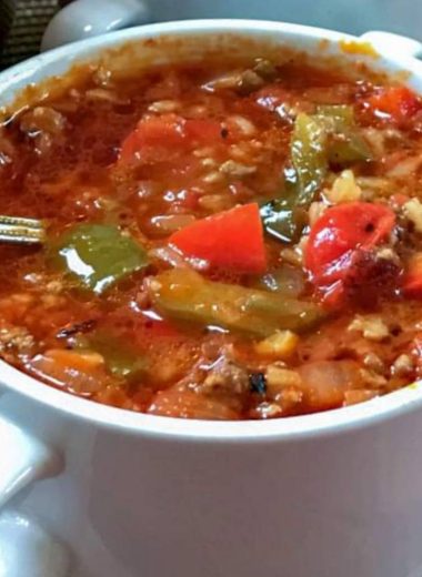 hearty stuffed pepper soup recipe a comforting one pot meal 1