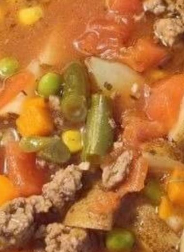hearty vegetable beef soup recipe a comforting and nutritious meal