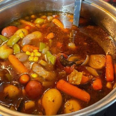 hearty vegetable beef soup recipe comforting and nutritious