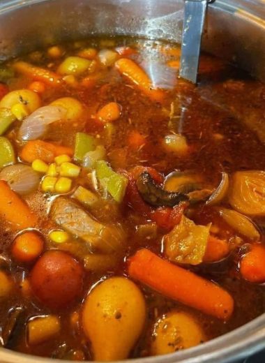 hearty vegetable beef soup recipe comforting and nutritious