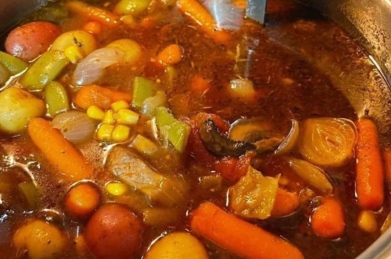 hearty vegetable beef soup recipe comforting and nutritious