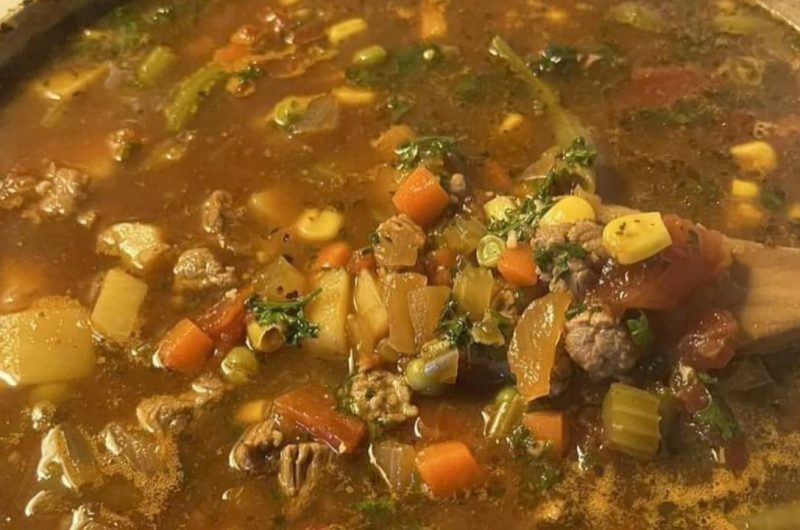 hearty vegetable beef soup recipe comforting nutritious and easy to make