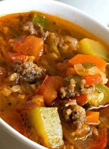 hearty zucchini tomato italian sausage soup recipe easy flavorful and comforting