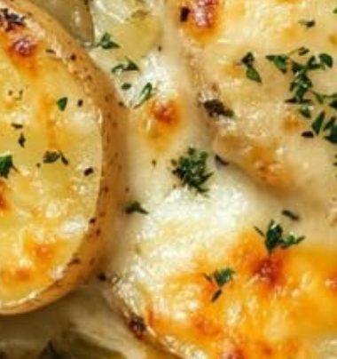 herb infused potatoes au gratin foil packets with leeks easy creamy and perfect for grilling