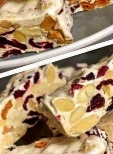 homemade almond walnut cranberry nougat recipe a sweet and nutty delight