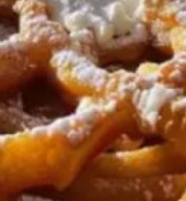 homemade county fair funnel cakes crispy golden and irresistible