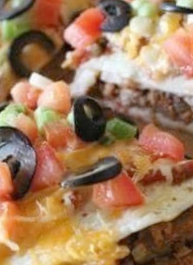 homemade mexican pizza recipe easy cheesy and flavorful