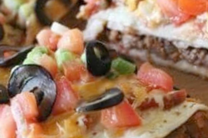 homemade mexican pizza recipe easy cheesy and flavorful