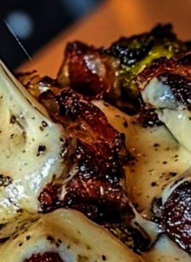 honey glazed roasted brussels sprouts with bacon a sweet and savory side dish