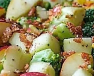 honeycrisp apple broccoli salad a sweet and savory healthy delight