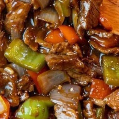 instant pot chinese pepper steak with onion quick easy and delicious