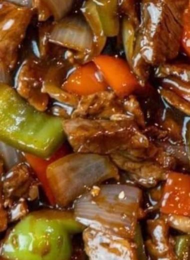 instant pot chinese pepper steak with onion quick easy and delicious